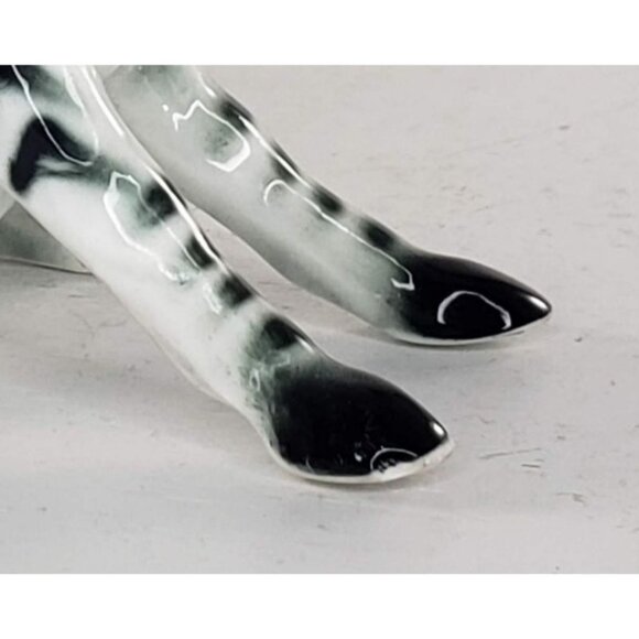 Vintage Bone China Zebra Sitting Figurine - Picture 9 of 9